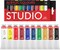 Acrylic Paint Set, 10x22ml Tubes, Non-toxic Craft Paints for Canvas, Paper, Wood, Ceramic, Acrylic Painting Supplies for Adults, Beginners